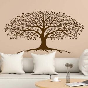 Albero adesivo da parete per soggiorno sticker murale