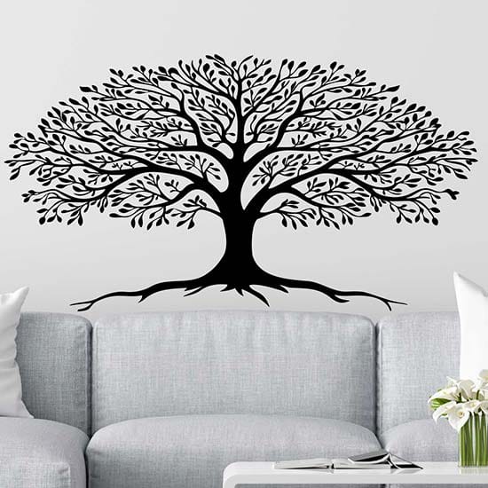 Albero adesivo da parete per soggiorno