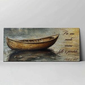 Quadro moderno soggiorno con frase di Meister Eckhart