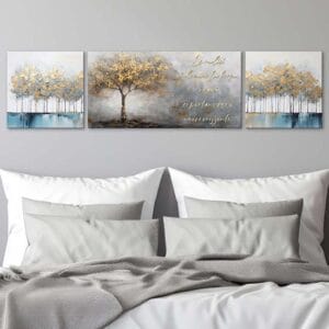 Quadri camera da letto albero della vita su tela