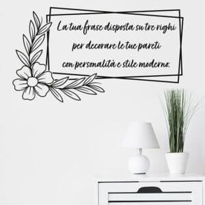 Scritte adesive personalizzate per pareti stickers