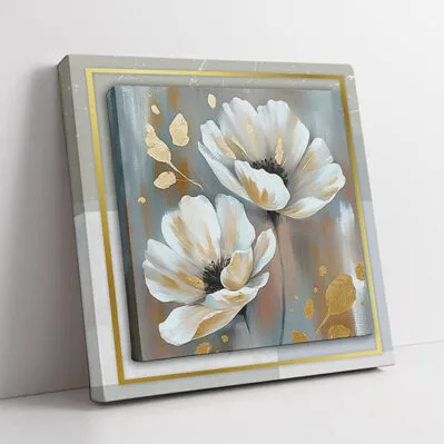 Quadro 3d con 2 stampe su tela sovrapposte