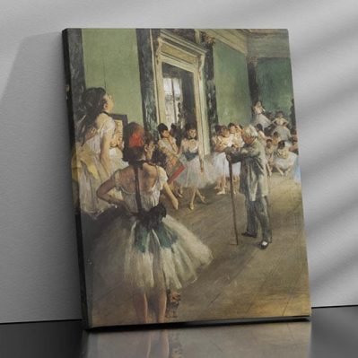 Quadro di Degas La scuola di danza da appendere