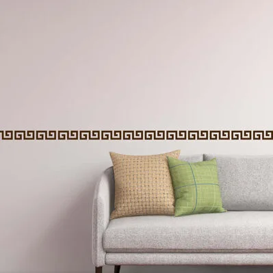 Greche decorative adesive murali