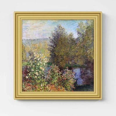 Angolo del giardino a Montgeron di Monet