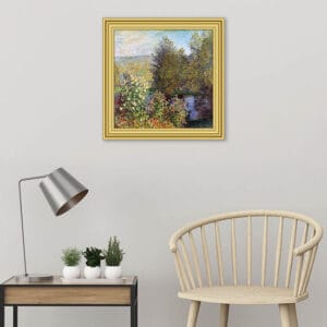 Angolo del giardino a Montgeron di Monet quadro