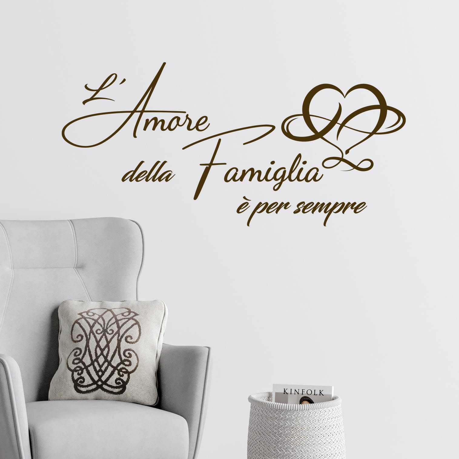 Quadro Da Parete Con Frase Sulla Famiglia In Stile Shabby Chic - Foto 10